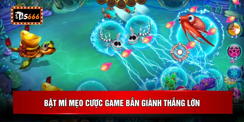 Bật mí mẹo cược game bắn giành thắng lớn